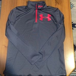 Boys youth XL zip up collar Under Armor
